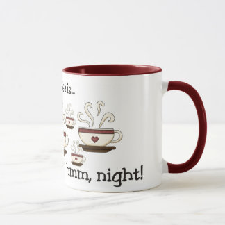 En dag utan kaffemuggdesign mugg