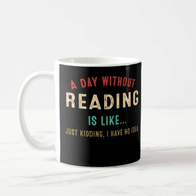 En dag utan läsning är som, Li i Bok Li Kaffemugg (Vänster)
