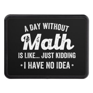 En dag utan matematik är som att skämta... dragkroksskydd