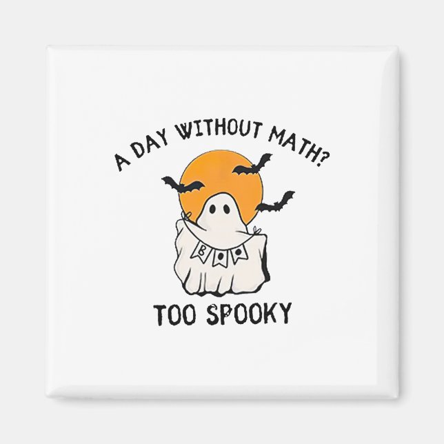 En dag utan matematik för att tala lärare Hallowee Magnet (Framsidan)