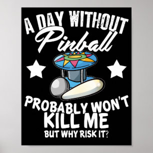 En dag utan Pinball Poster
