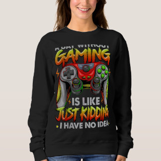En dag utan spel är som ingen ideaspel t shirt