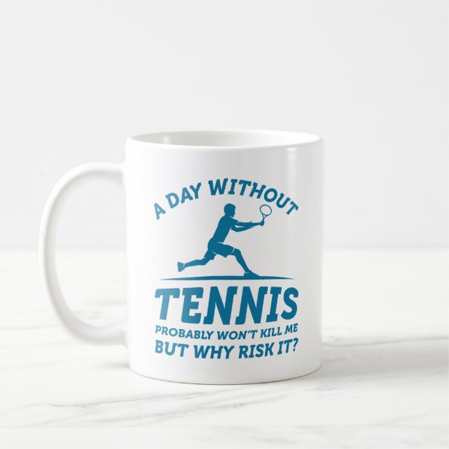 En dag utan tennis kaffemugg (Vänster)