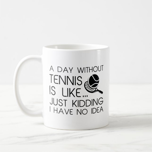 En dag utan tennis kaffemugg (Vänster)