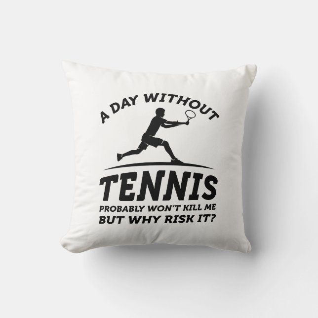 En dag utan tennis kudde (Framsida)