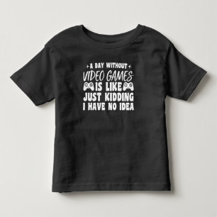 En dag utan tv-spel Spelentusiaster Spelare Cool T Shirt