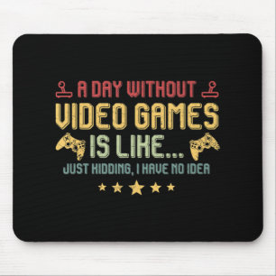 En dag utan videospel är som Roligtens videospelar Musmatta