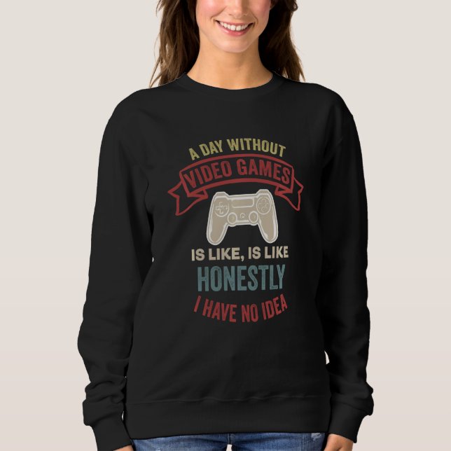 En dag utan videospel är som t shirt (Framsida)