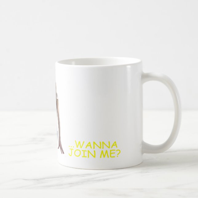 En dag Without skor muggen Kaffemugg (Höger)