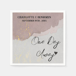 En daglig Abstrakt - repetitionsmiddag Pappersservett