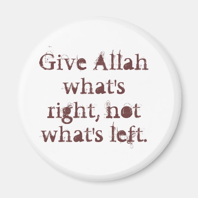 En daglig påminnelse magnet (Framsidan)