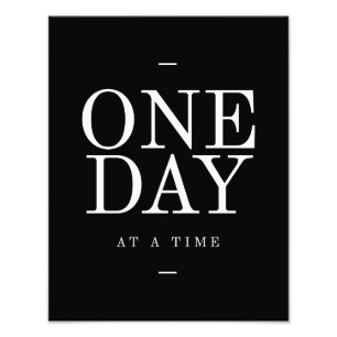 En dags-studie Motiveringsoffert Poster