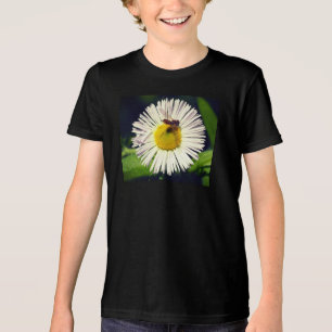 En daisy loppblomma och ett bin t shirt