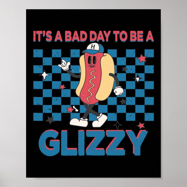 En dålig dag att bli en glimt 4 juli 1 poster (Framsidan)