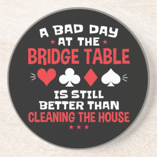 En dålig dag på Bridge Bord-leksaksmatchen Underlägg