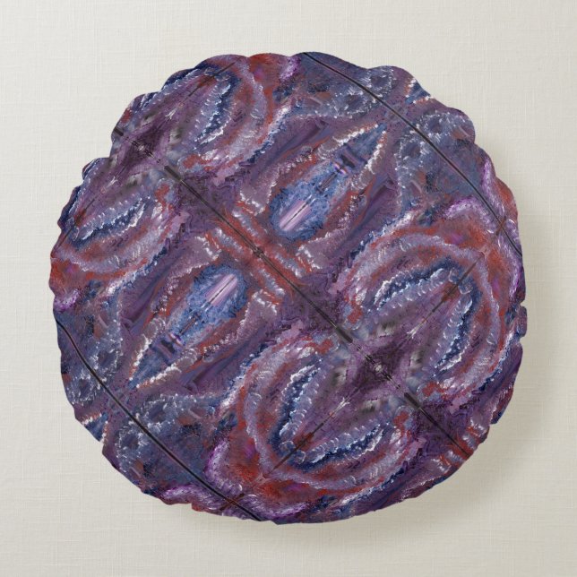 En dålig dag rund kudde (Framsidan)