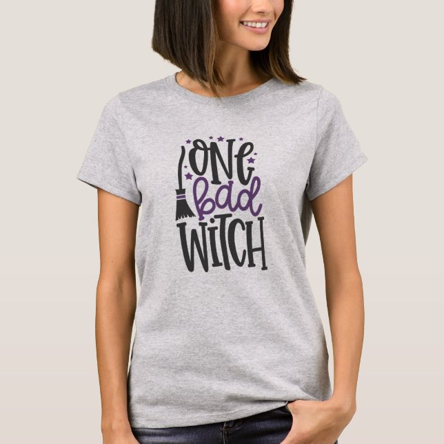 En dålig Witch T-Shirt (Framsida)
