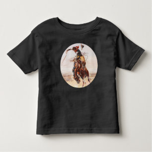 "En dåliga Hoss" som sparkar bakut broncoen Tee Shirt