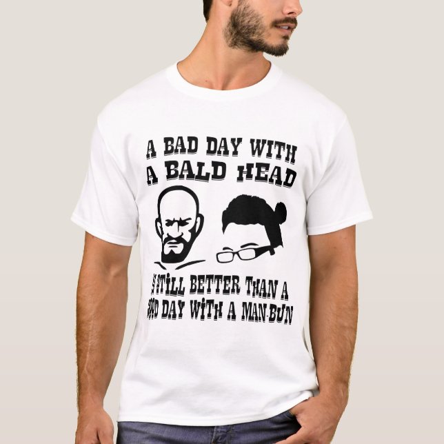 En dåligadag med en flint är stilla förbättrar än t shirt (Framsida)