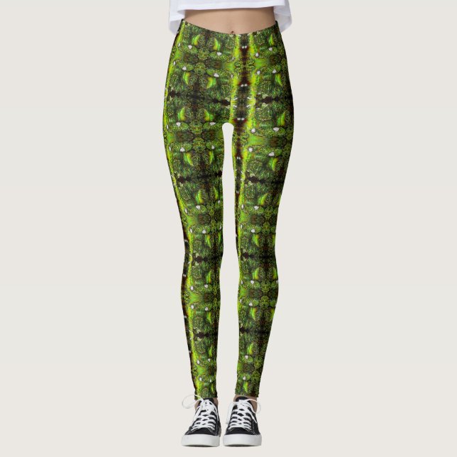 En damm med orena tankar leggings (Framsida)