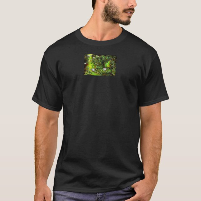 En damm med orena tankar t shirt (Framsida)