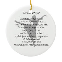 En dansare enkelsidig prydnad för böndans