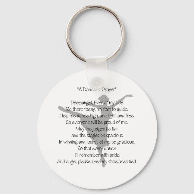 En dansares Prayer Dance Keychain(er) Nyckelring (Framsida)