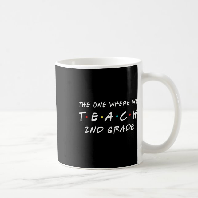 En där vi studerar 2:a Klass Lärare Kaffemugg (Höger)