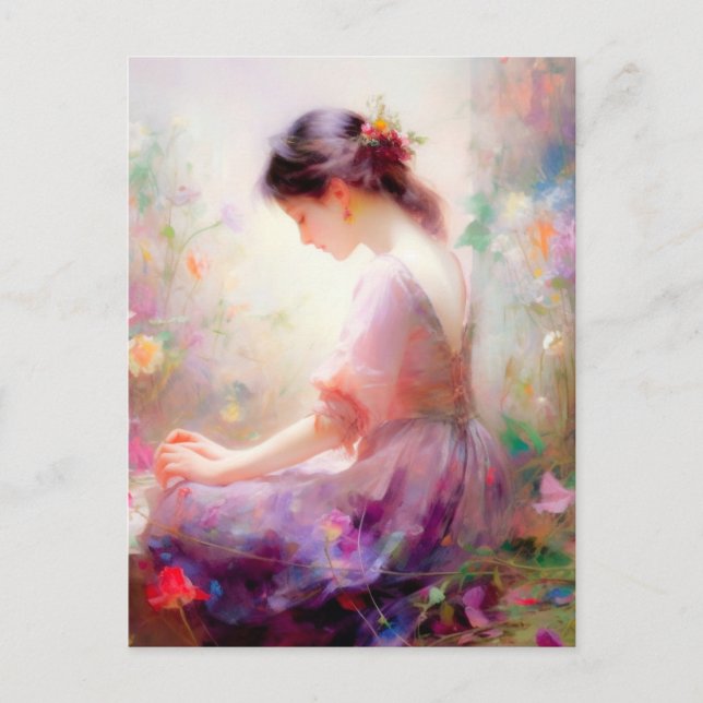 En Daydröm om Flowers Helg Vykort (Framsida)