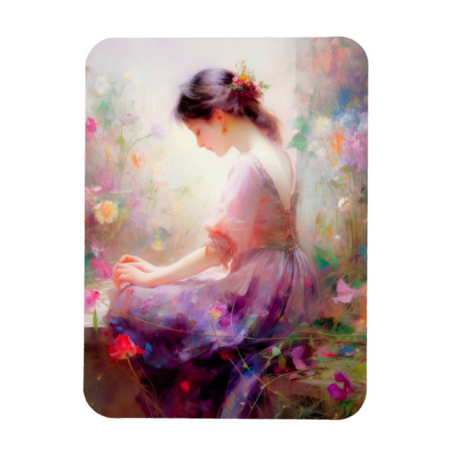 En Daydröm om Flowers Magnet (Vertikal)