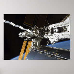 En del av Columbus laboratorium Poster