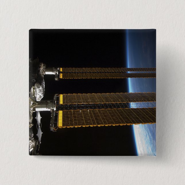 En del av Internationell Rymdzonen Station 2 Knapp (Framsida)