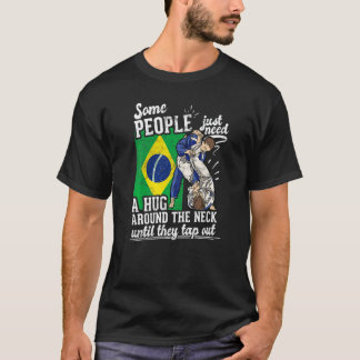 En del behöver bara en hal-tap ut ur Brasilien T Shirt