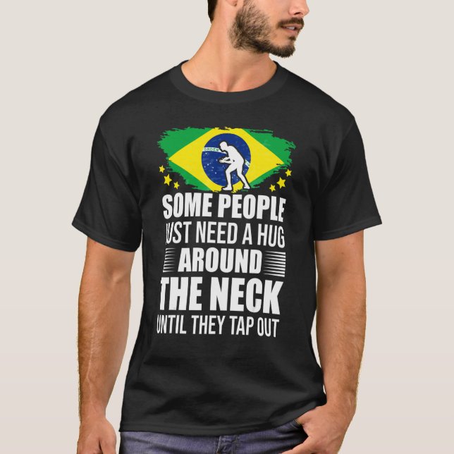 En del behöver bara en hal-tap ut ur Brasilien T Shirt (Framsida)