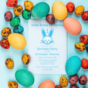 En del Bunny håller på att bli en: första födelsed Inbjudningar