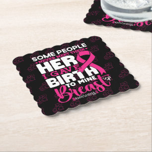 En del människor möter aldrig sin Hero Breast-medv Underlägg Papper