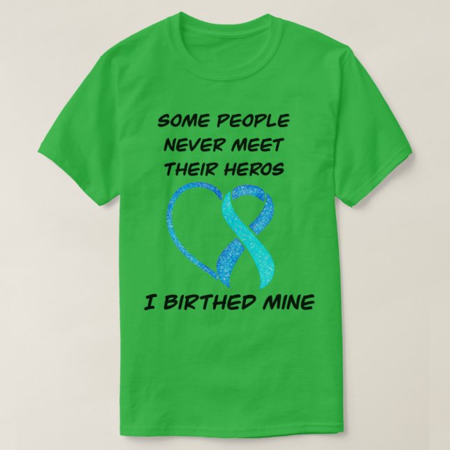 En del människor som är vattenskalus glitter t shirt (Design framsida)