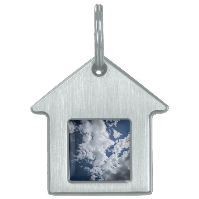 En del moln ID-bricka husdjur (Framsidan)