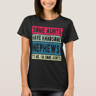 En del Moster har handnåla nehews Auntie T Shirt
