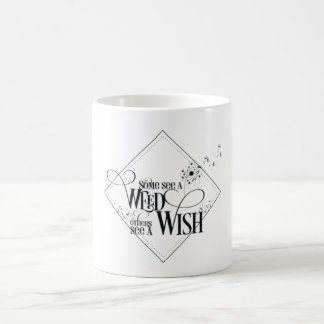 En del ser en Ogräs annan Se en Wish Caneca Kaffemugg