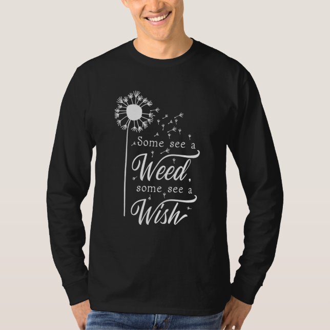En del ser en Ogräs.. T Shirt (Framsida)