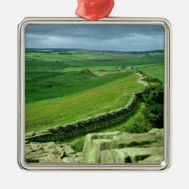 En dela upp av Hadrians vägg, 2nd århundradeANNONS Julgransprydnad Metall (Framsidan)