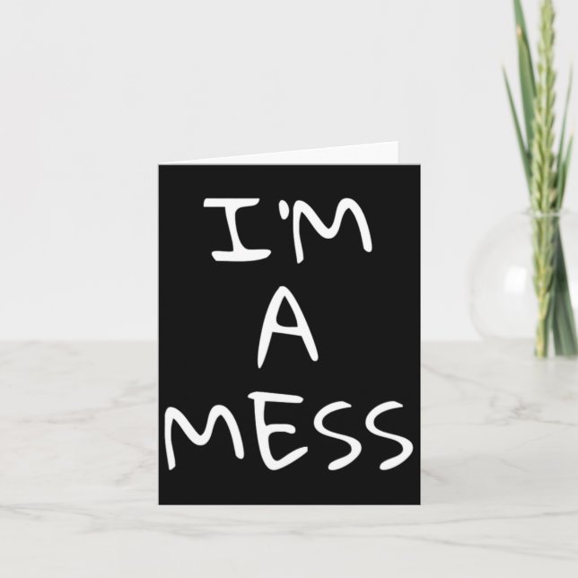 En  depressionsångest Stressar Kort (Framsida)