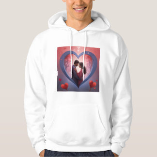 En design för en andlig Alla hjärtans dag som... Hoodie