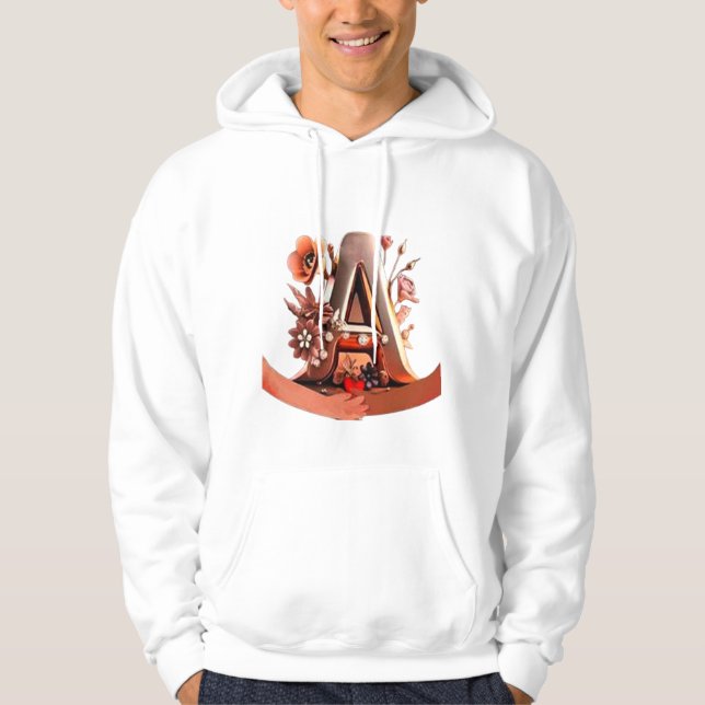 En designad t-shirt hoodie (Framsida)