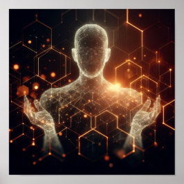 En digital omvandling av livsformen i virtuellt ut poster