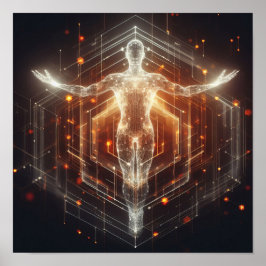 En digital omvandling av livsformen i virtuellt ut poster