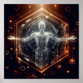 En digital omvandling av livsformen i virtuellt ut poster