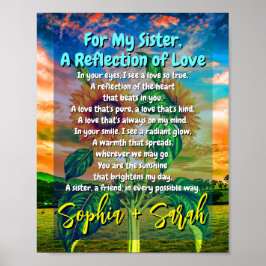 En Dikt från Heart Kärlek Poster