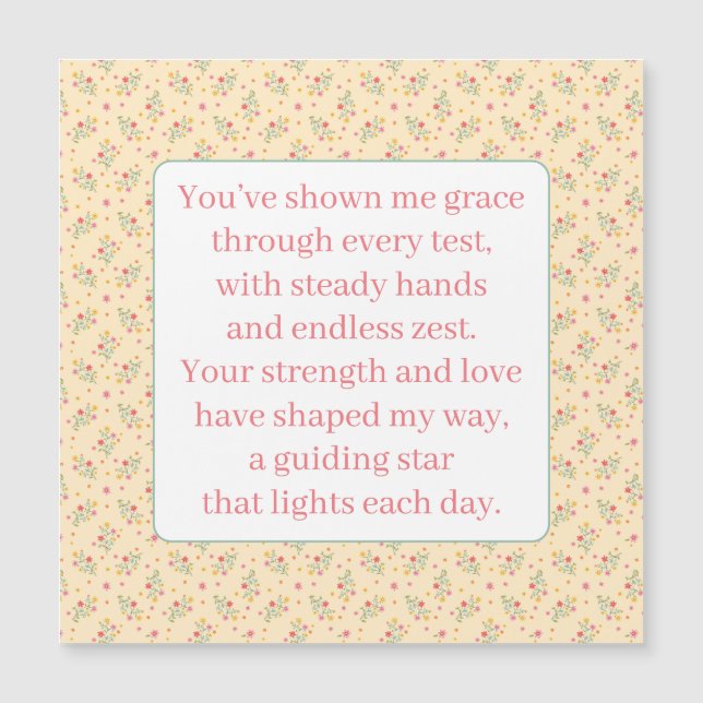 En dikt till mormor (Framsida)